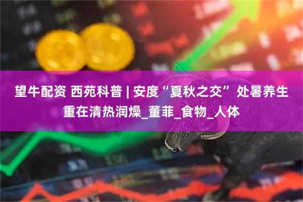 望牛配资 西苑科普 | 安度“夏秋之交” 处暑养生重在清热润燥_董菲_食物_人体