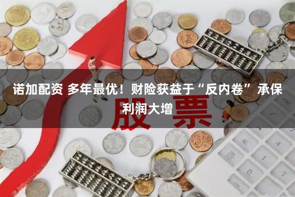 诺加配资 多年最优！财险获益于“反内卷” 承保利润大增